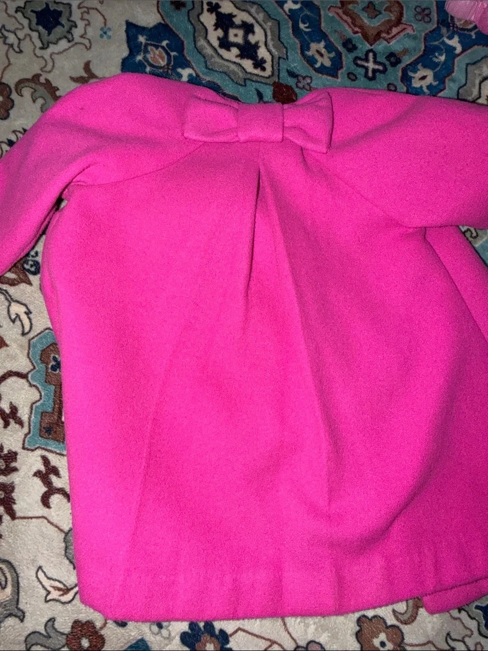 GAP Girls Bright Fuchsia Pink Peacoat